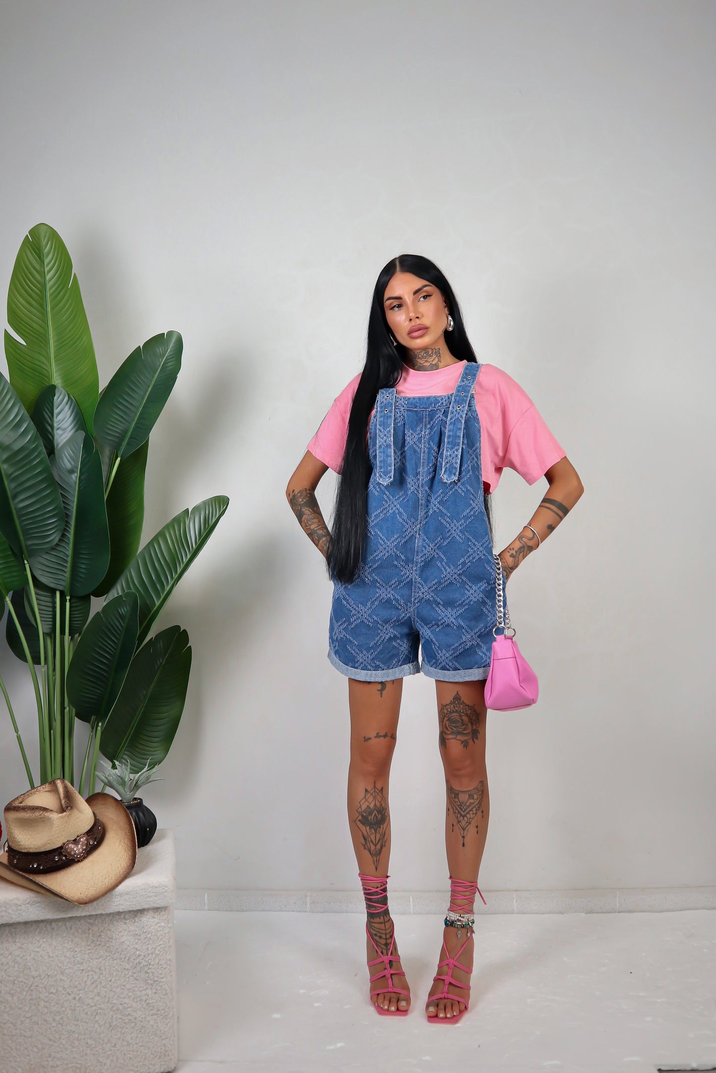 Salopette denim Daisy