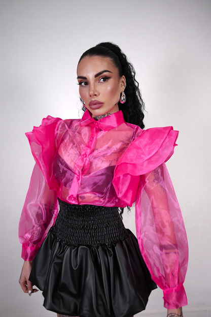 Camicia Iris - Fucsia