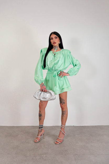 Abito Eterea - Verde fluo