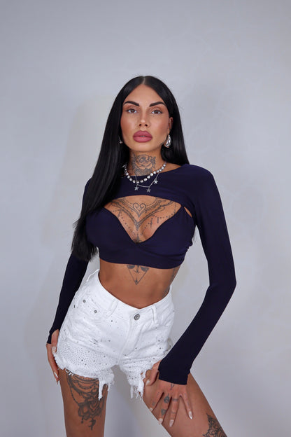 Top Slay - Blu navy