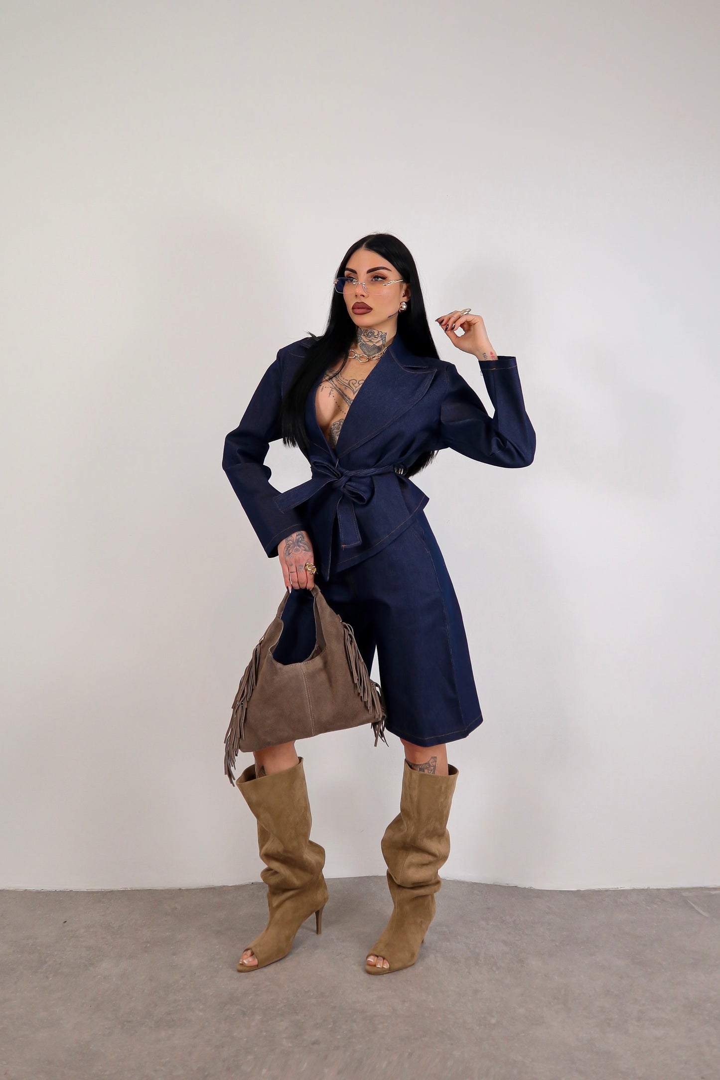 Completo denim Nada