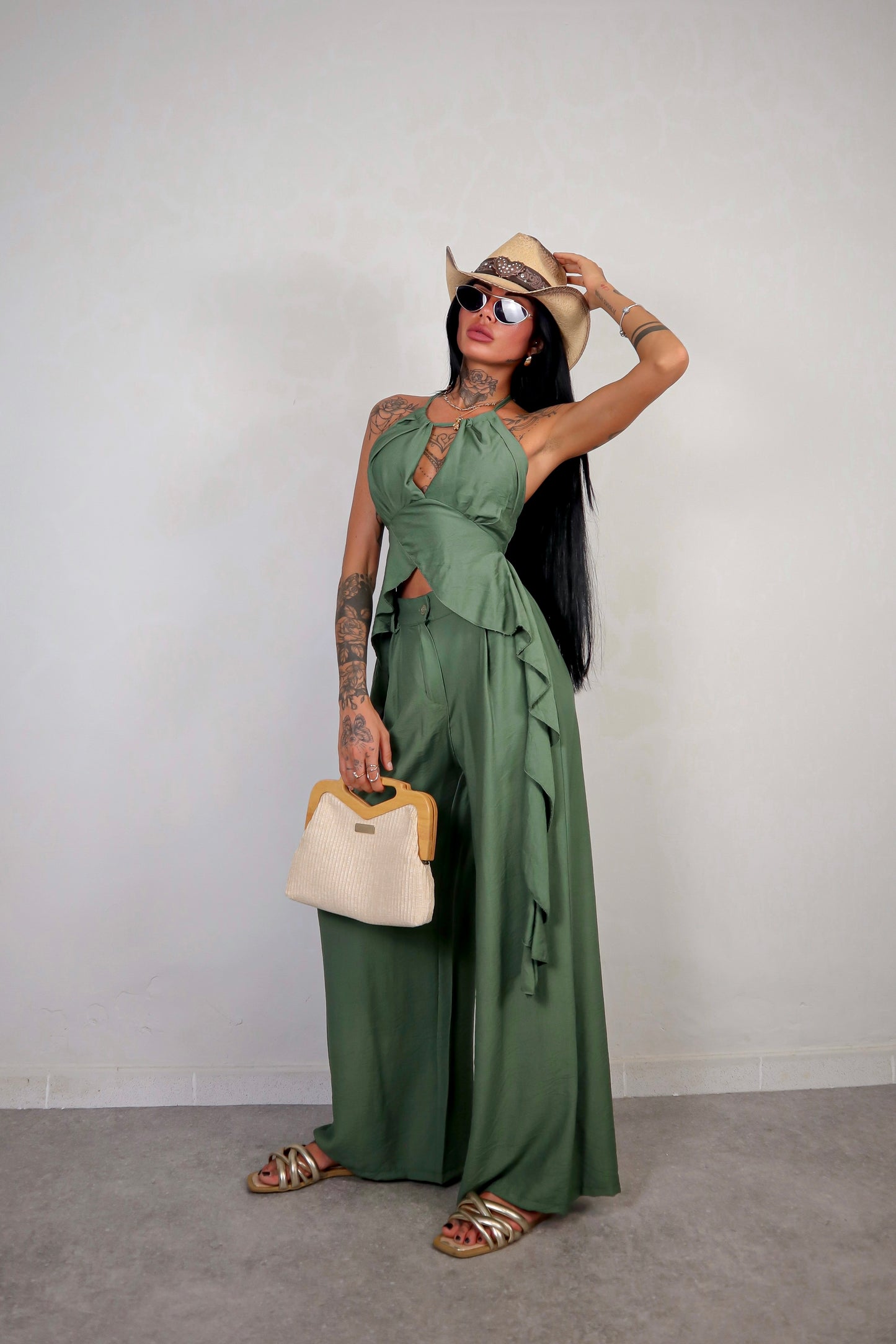 Completo Marrakech - Verde Militare