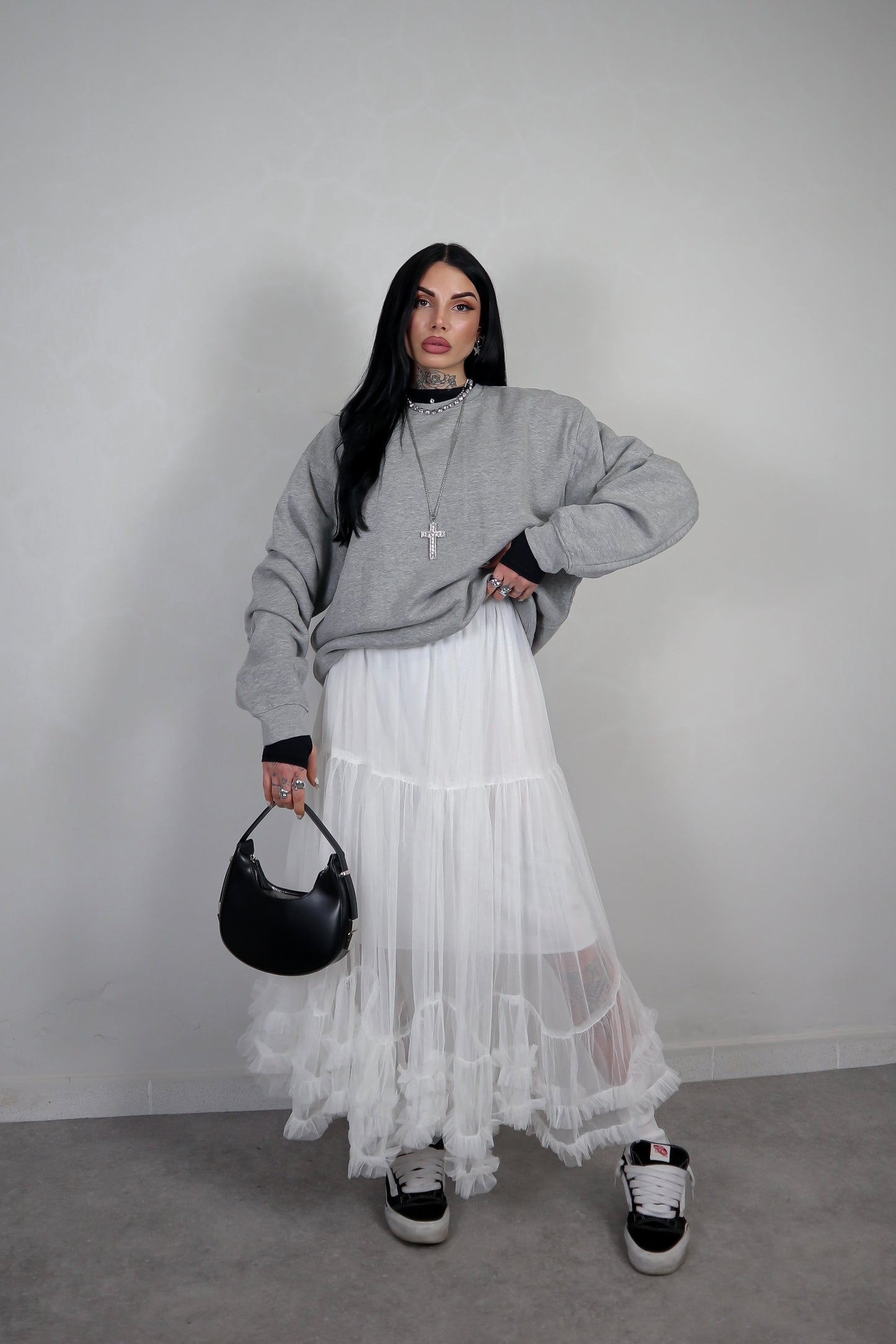 Gonna Tulle Eloise - Bianco