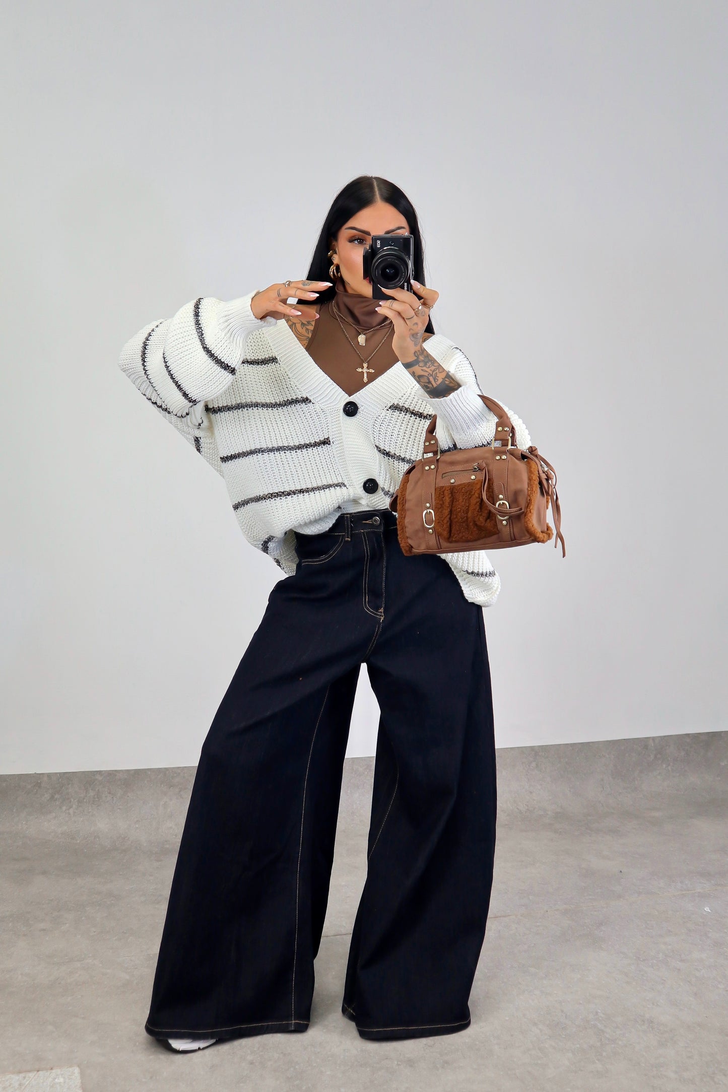 Cardigan over Brenda - Bianco