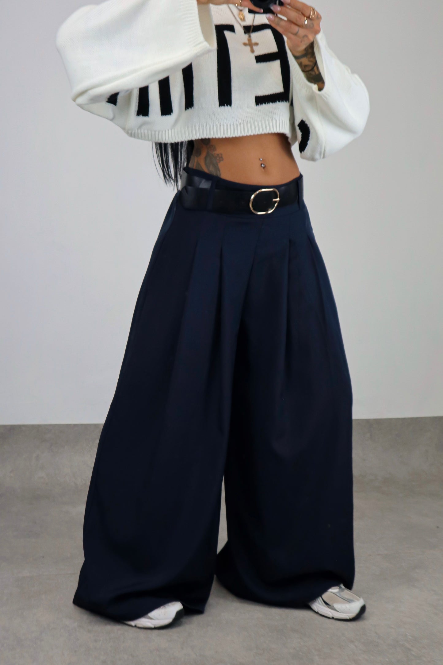 Pantalone Formal - Blu