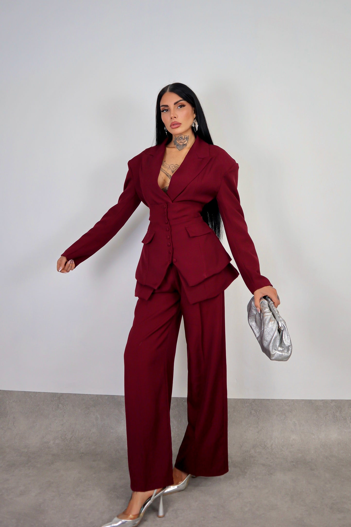 Tailleur Corsetto - Bordeaux