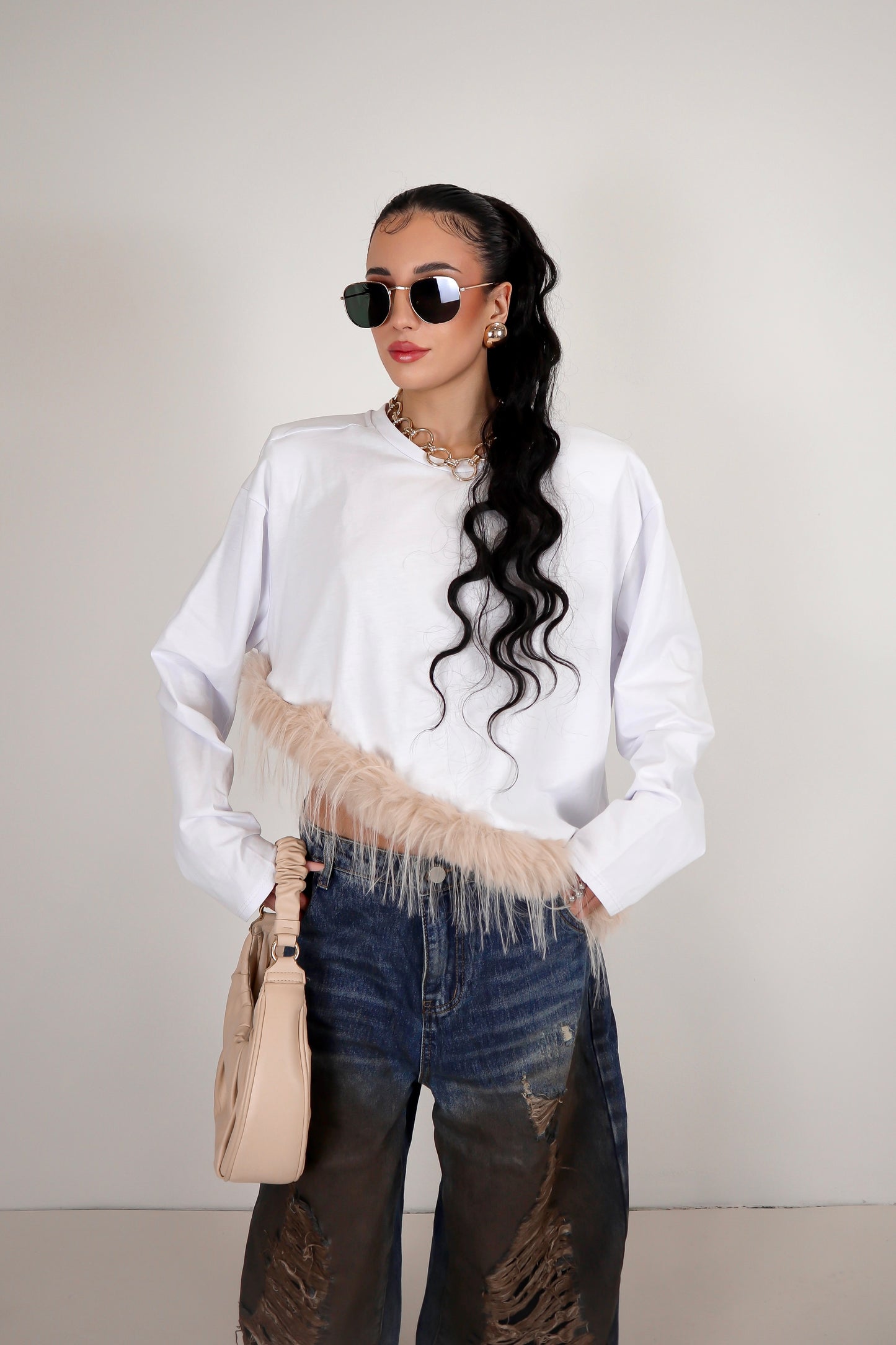 Maglia Fuffy - Bianco