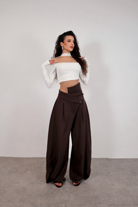 Pantalone Ermes - Marrone