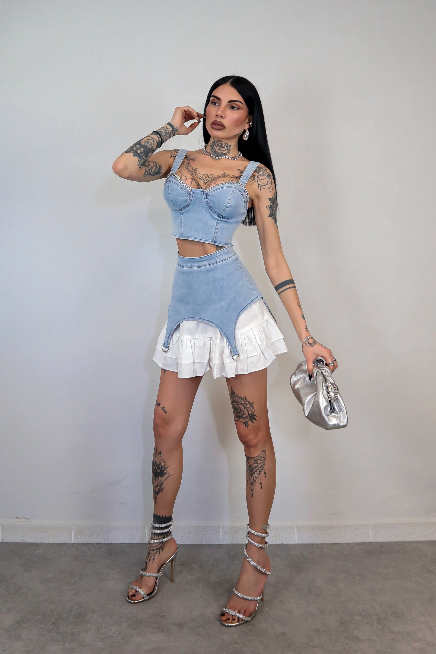 Completo denim Diamond