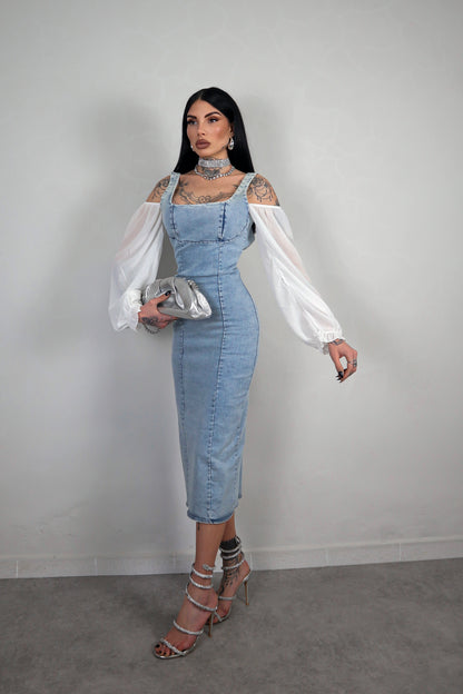 Abito denim Margaret