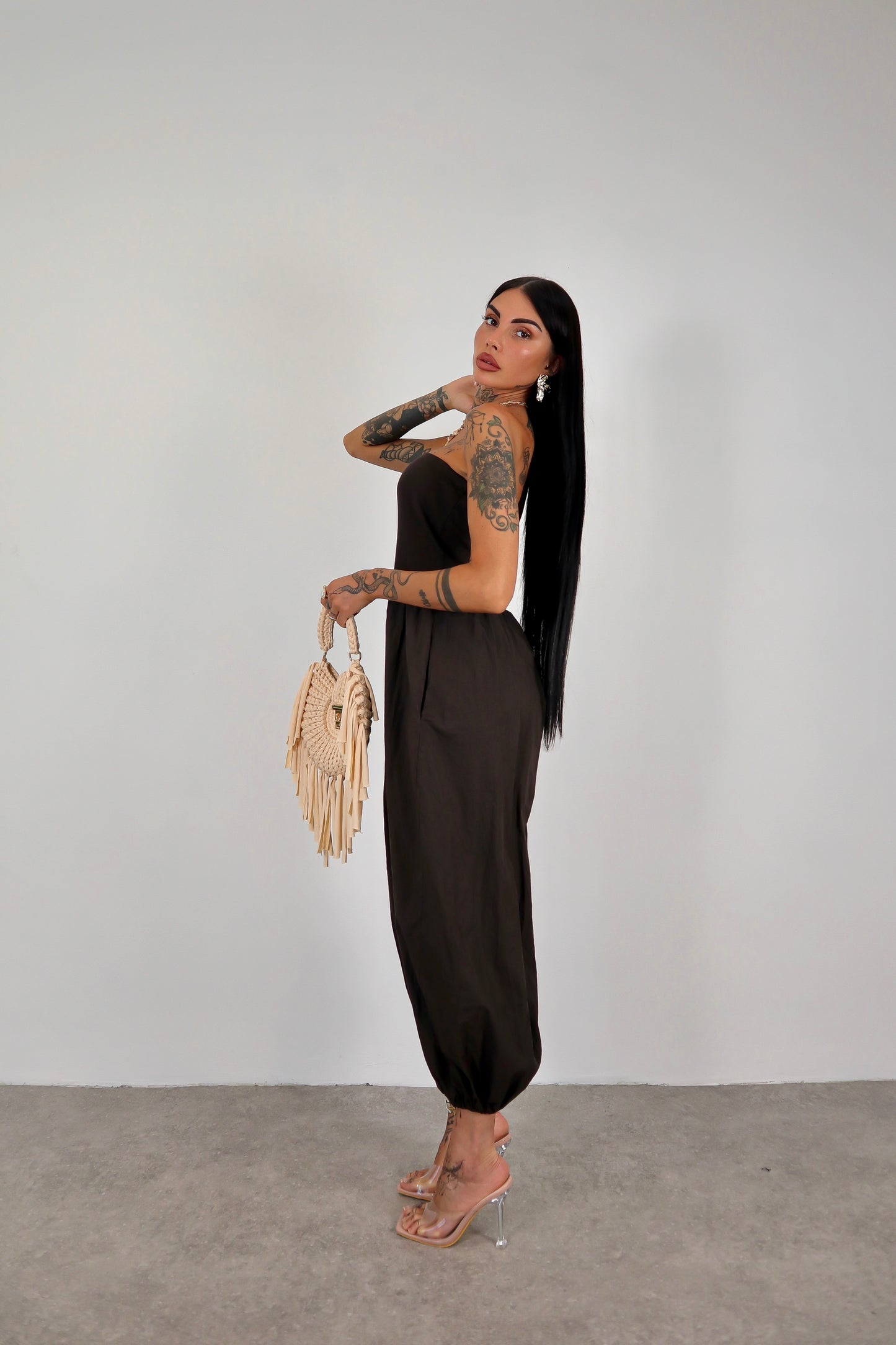 Tuta intera / pantalone Abibi - Marrone