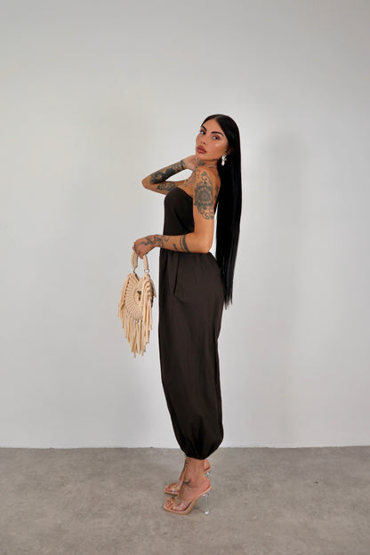 Tuta intera / pantalone Abibi - Marrone