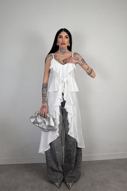 Top Amelia - Bianco