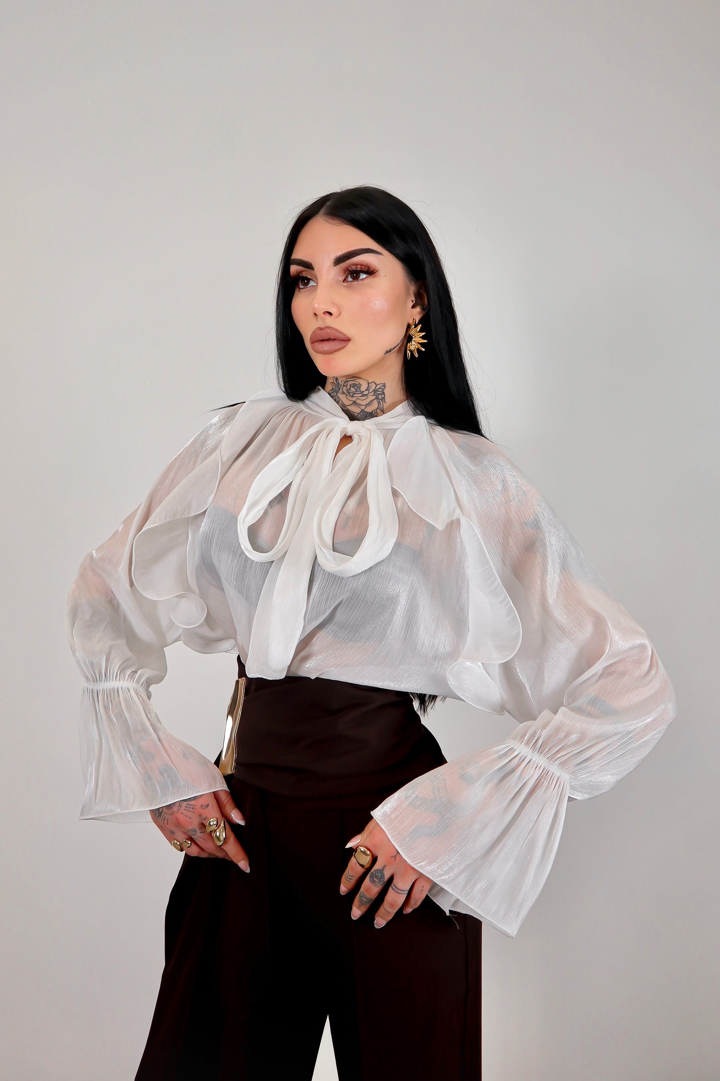 Blusa Fleur - Bianca