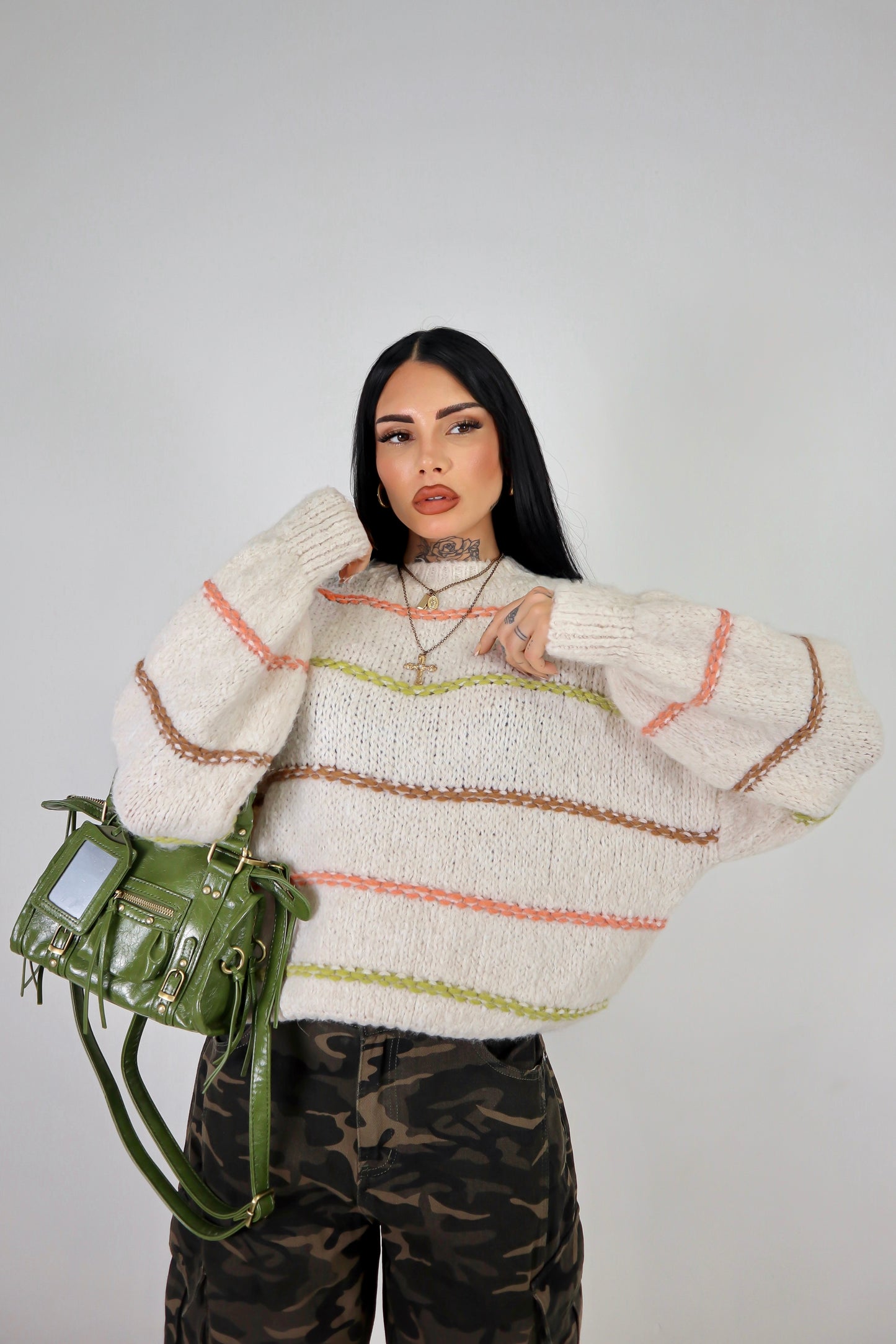 Maglione Delicious - Panna