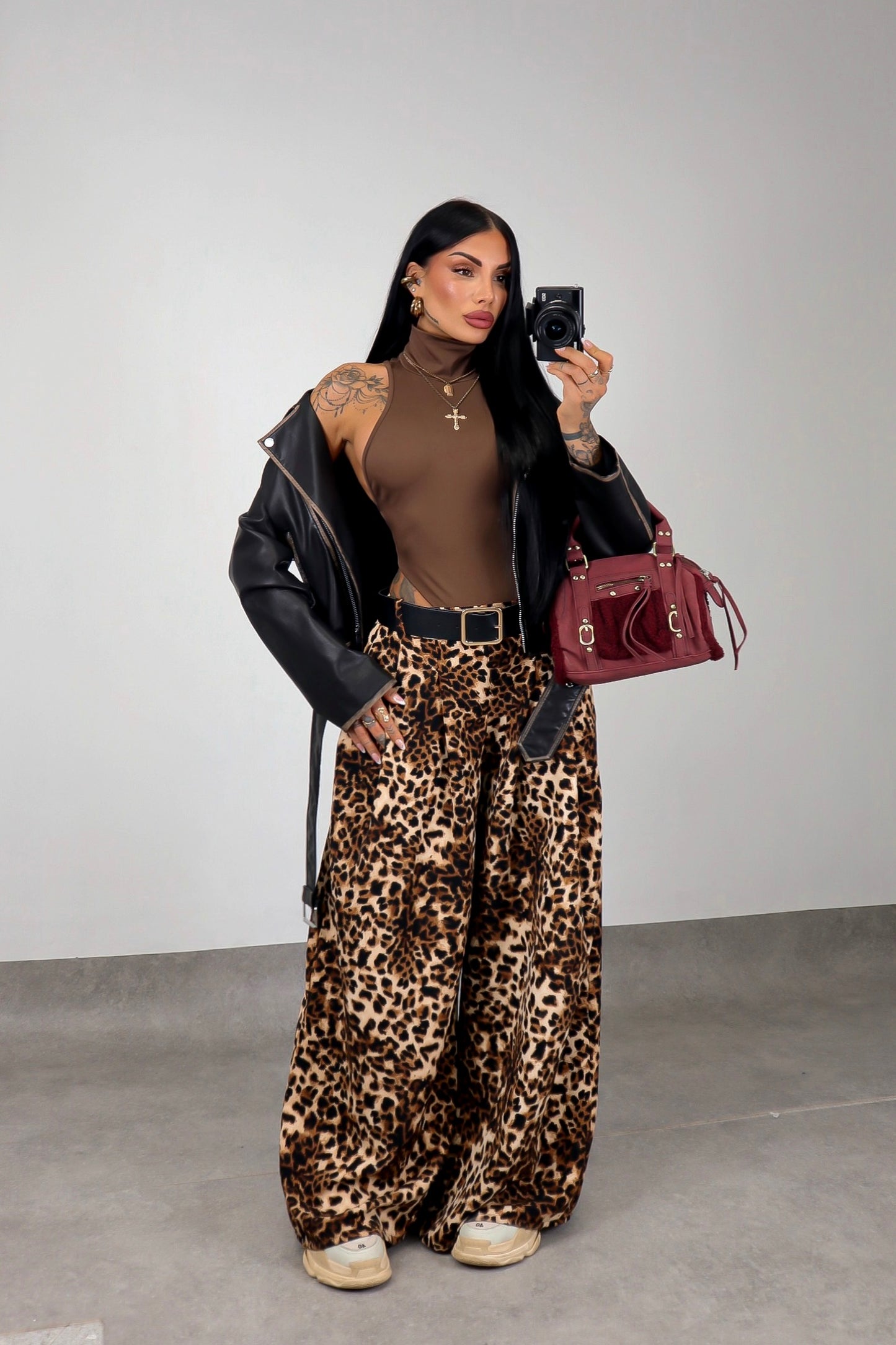 Pantalone Formal - Leopardato