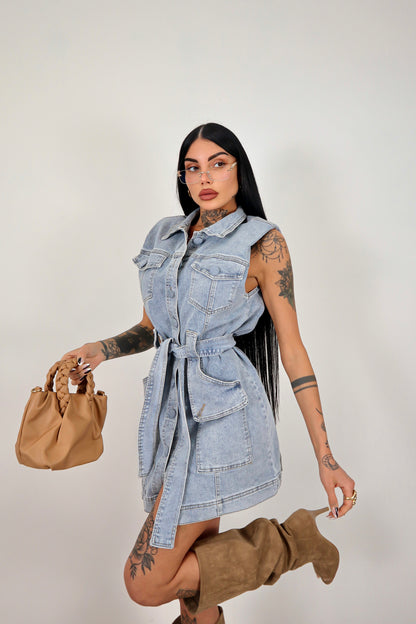 Abito denim Ludmilla