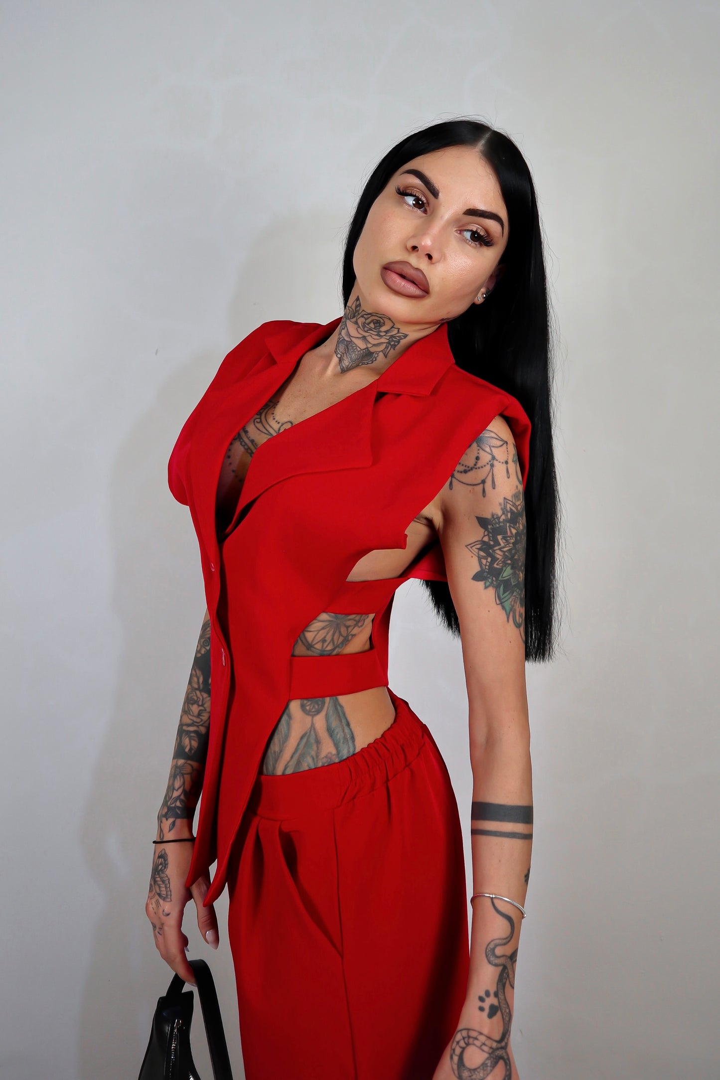 Tailleur Viper - Rosso