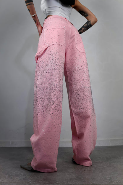 Jeans Polvere di Stelle - Rosa