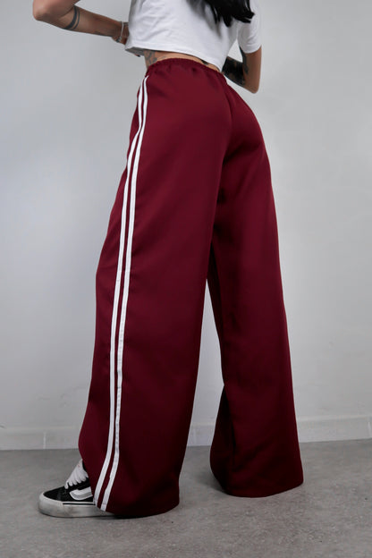 Pantalone Stripes - Bordeaux
