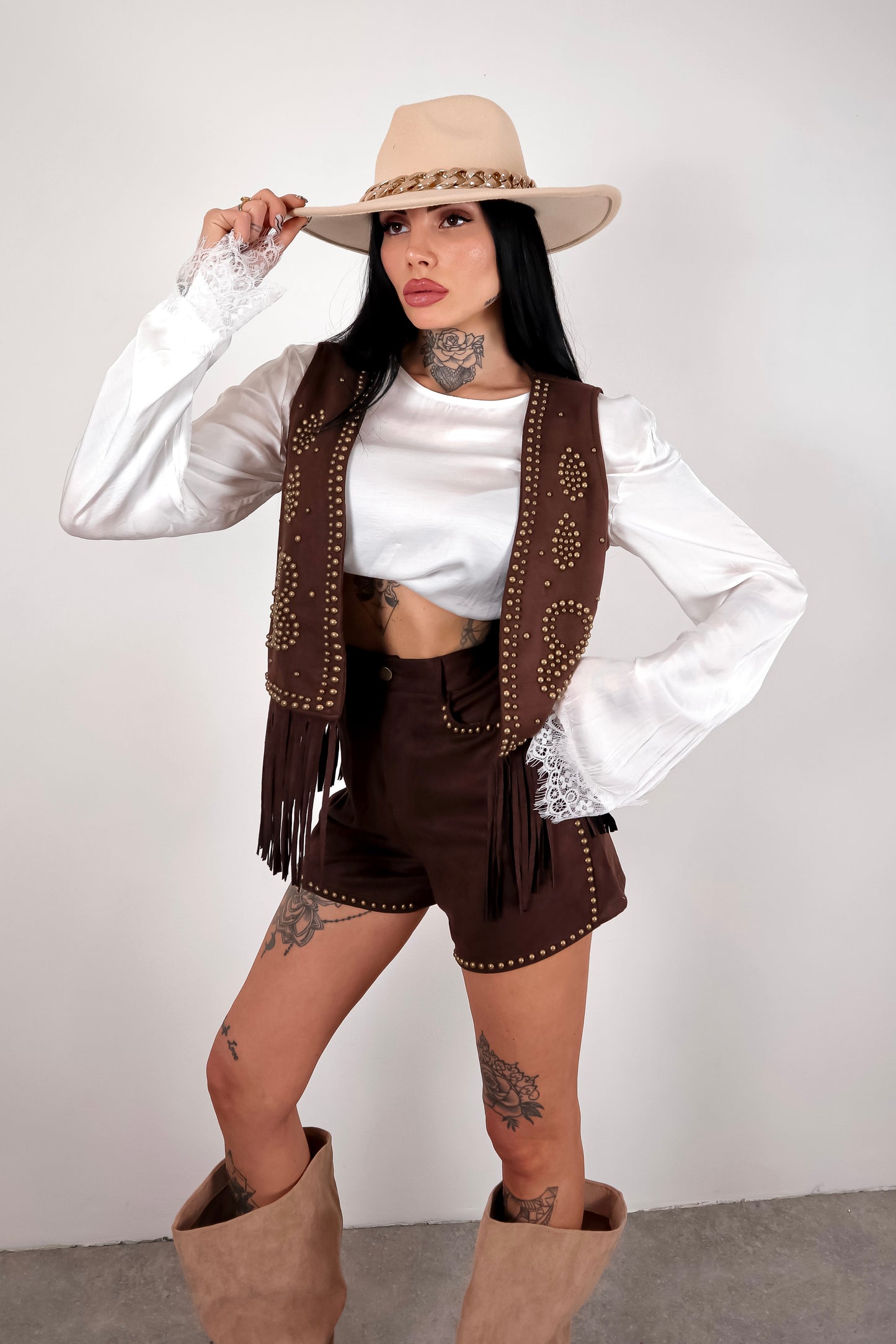 Completo Dafne - Marrone