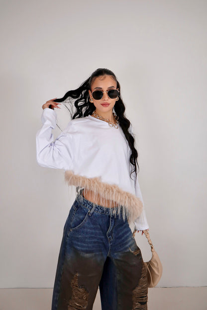 Maglia Fuffy - Bianco