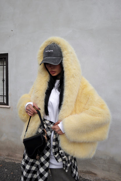 Pelliccia Alaska - Giallo