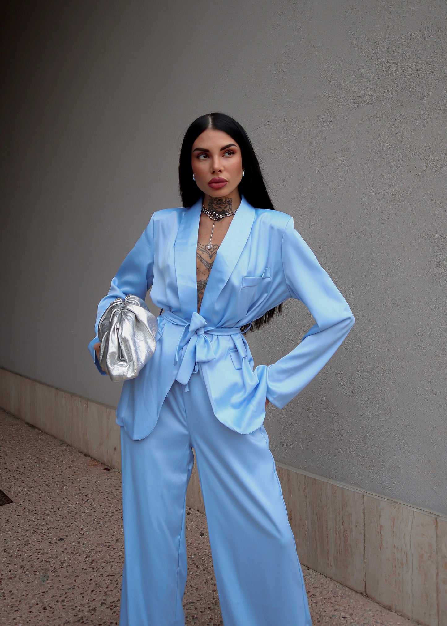 Tailleur Diva - Azzurro