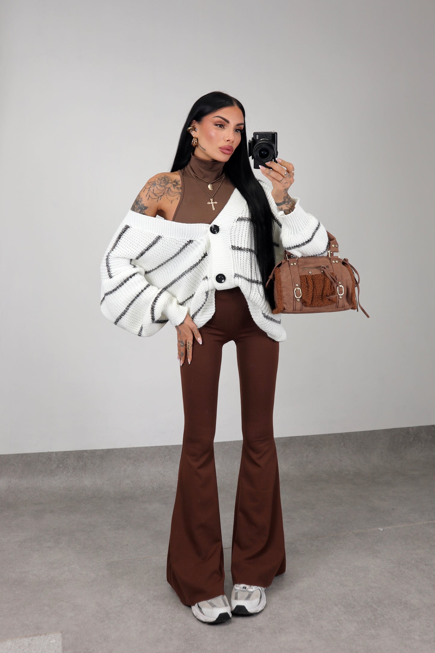 Cardigan over Brenda - Bianco