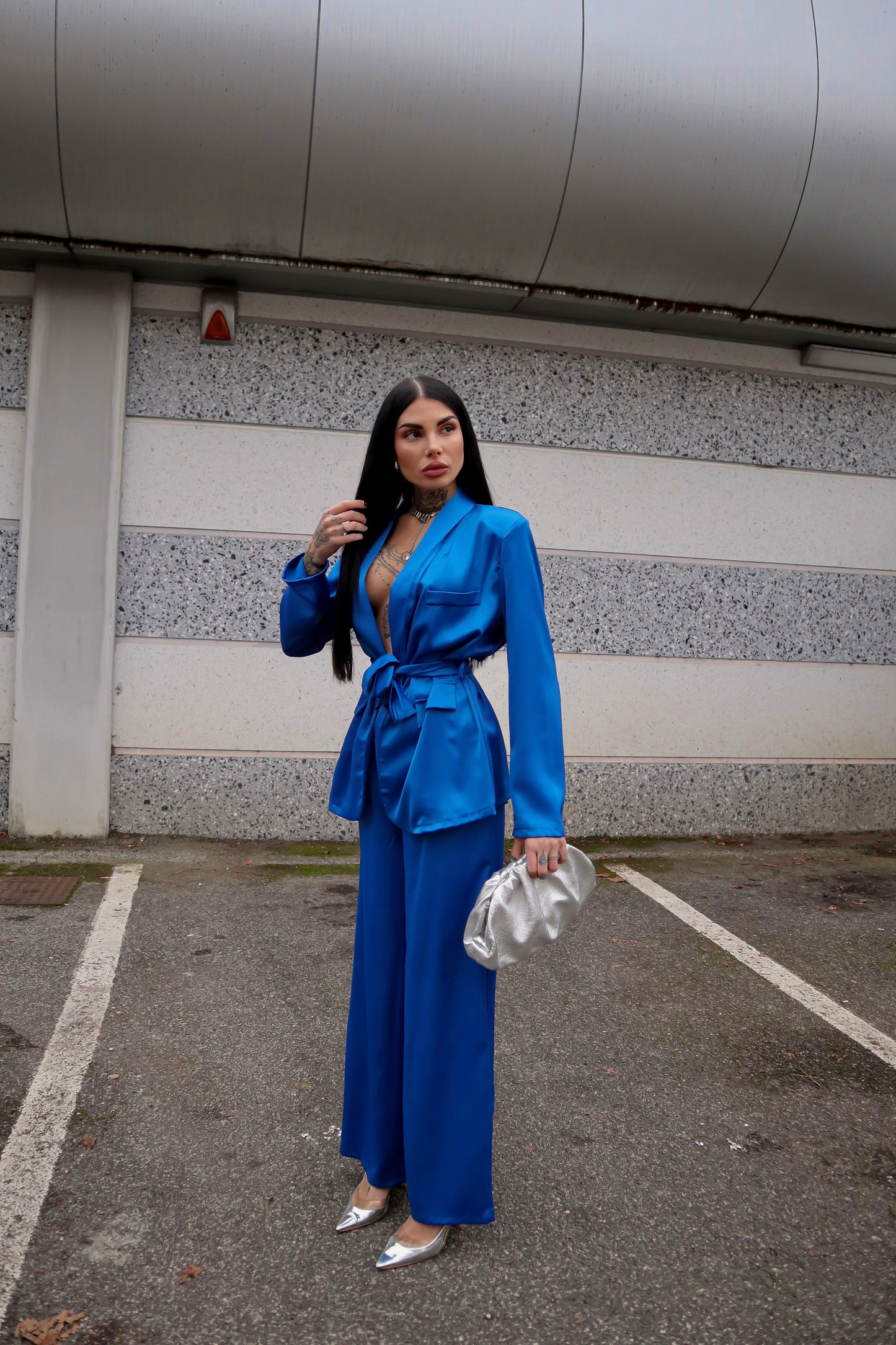 Tailleur Diva - Blu