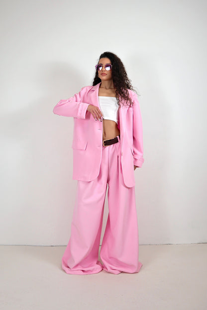 Tailleur Oversize Sugar - Rosa