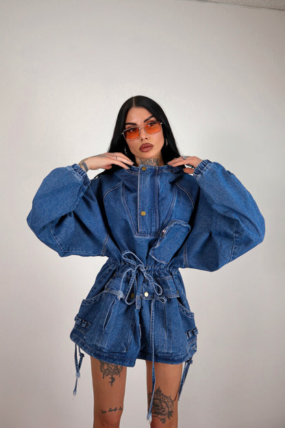 Abito Parka Denim