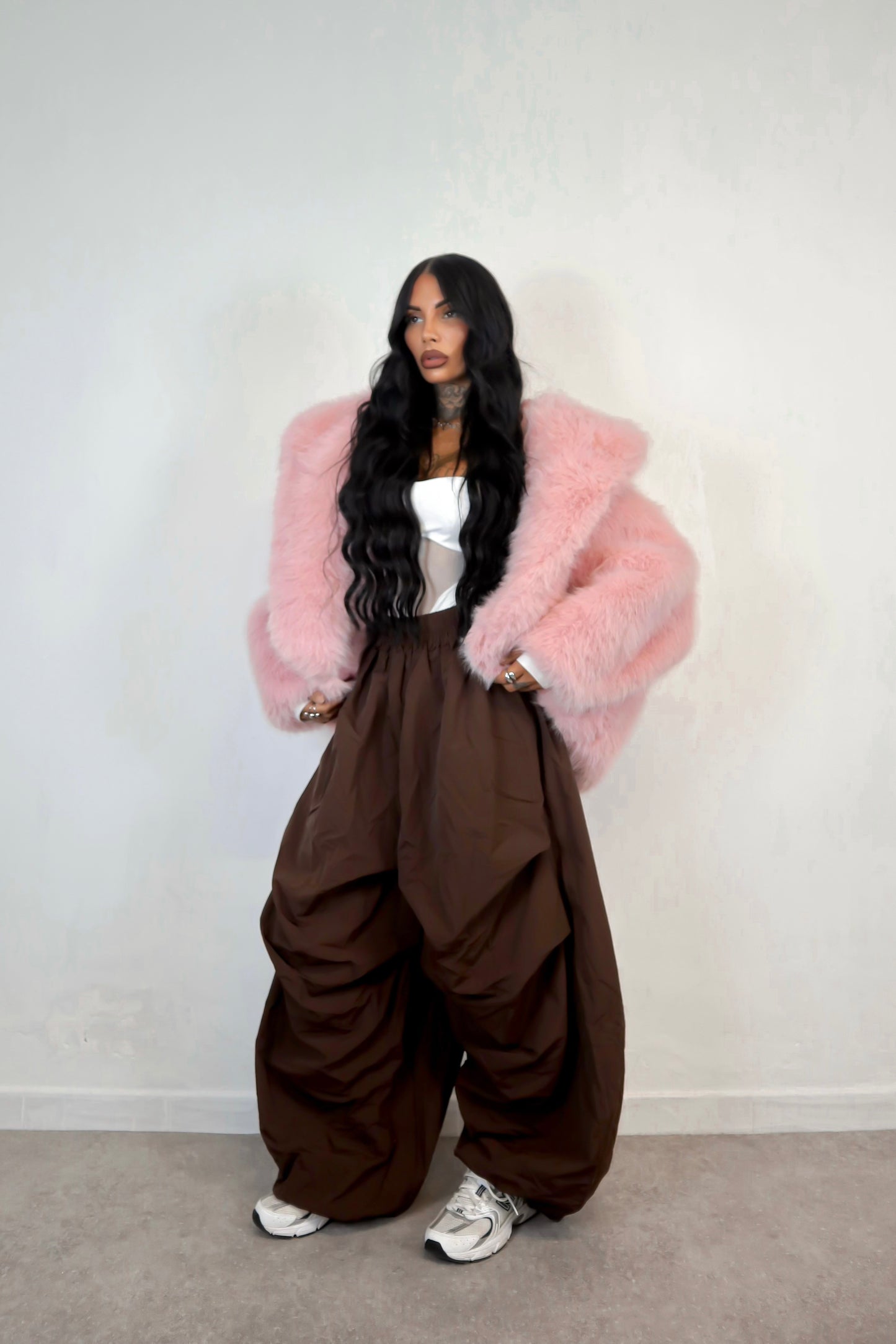 Pelliccia Alaska - Rosa