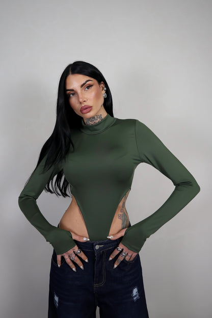 Body Sgambato Guantino - Verde Militare
