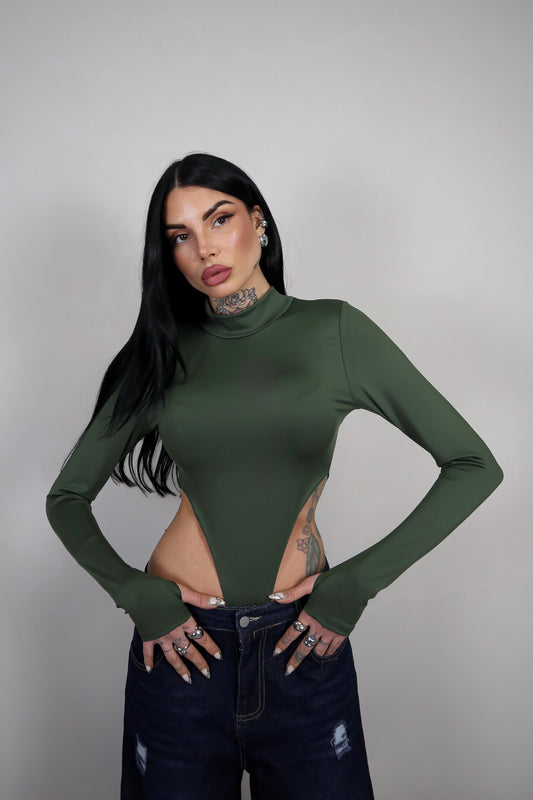 Body Sgambato Guantino - Verde Militare
