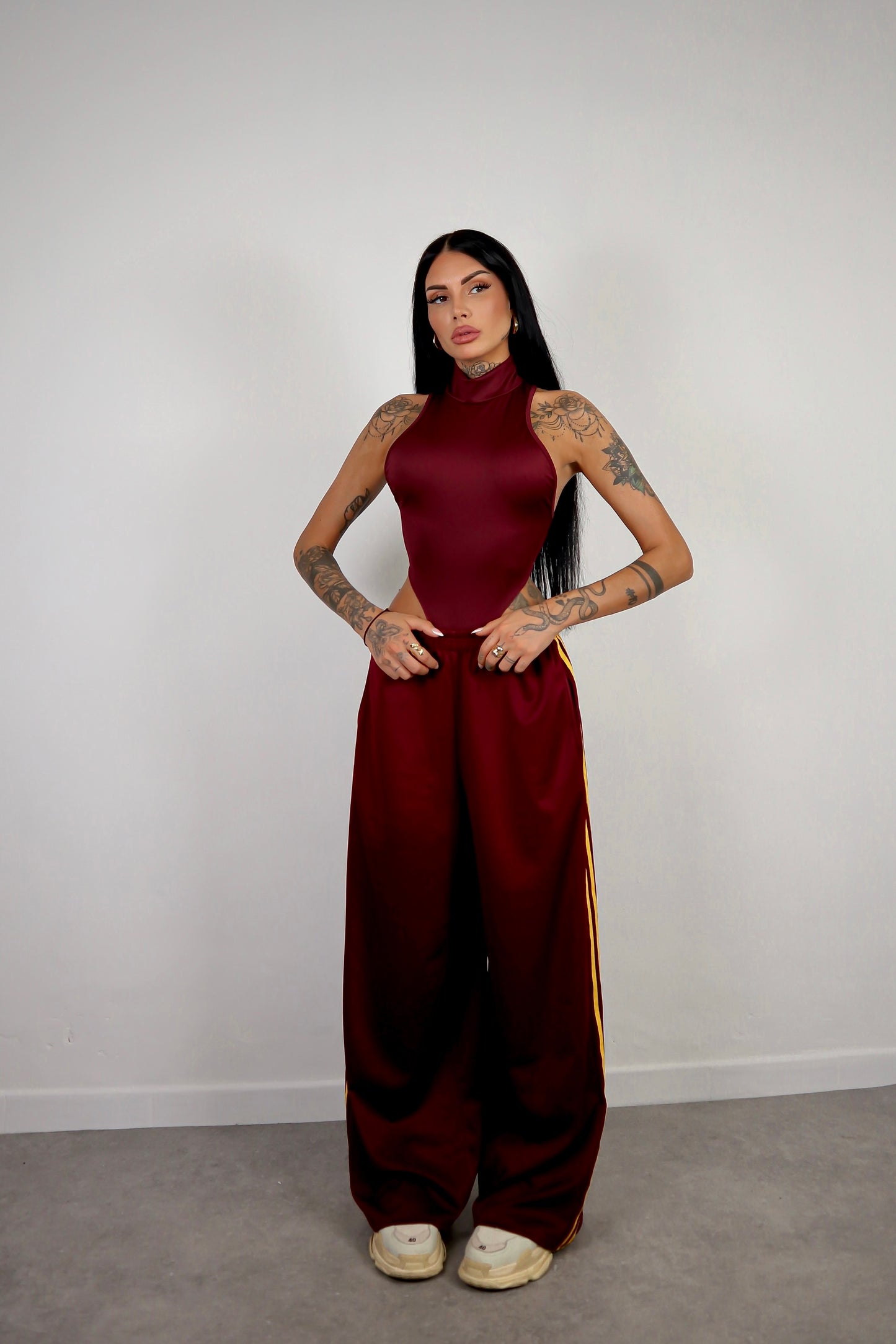 Pantalone Adi - Bordeaux