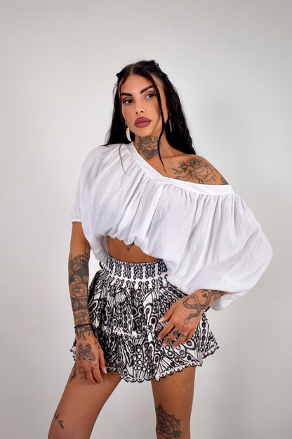 Blusa Nuvola - Bianco