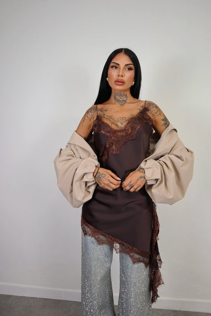 Abito Zahra - Marrone