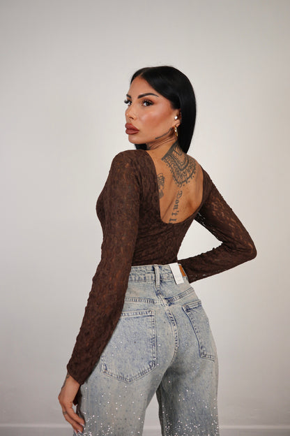 Jeans wide leg Brillo - Denim freddo