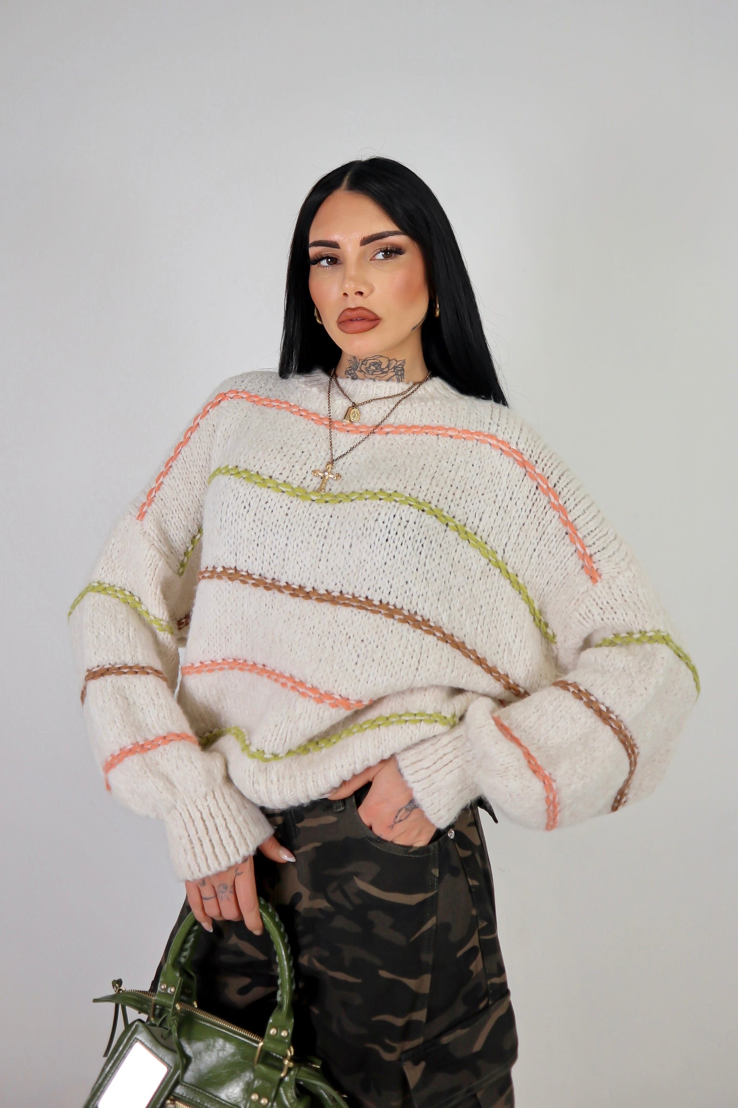 Maglione Delicious - Panna