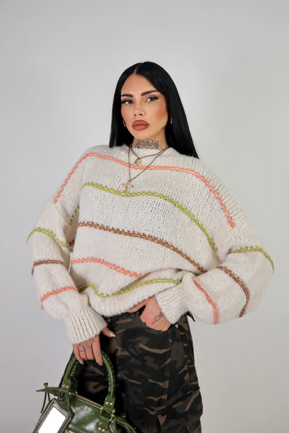 Maglione Delicious - Panna