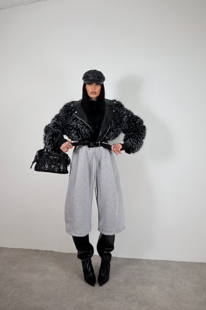 Bermuda Tuta Baggy - Grigio