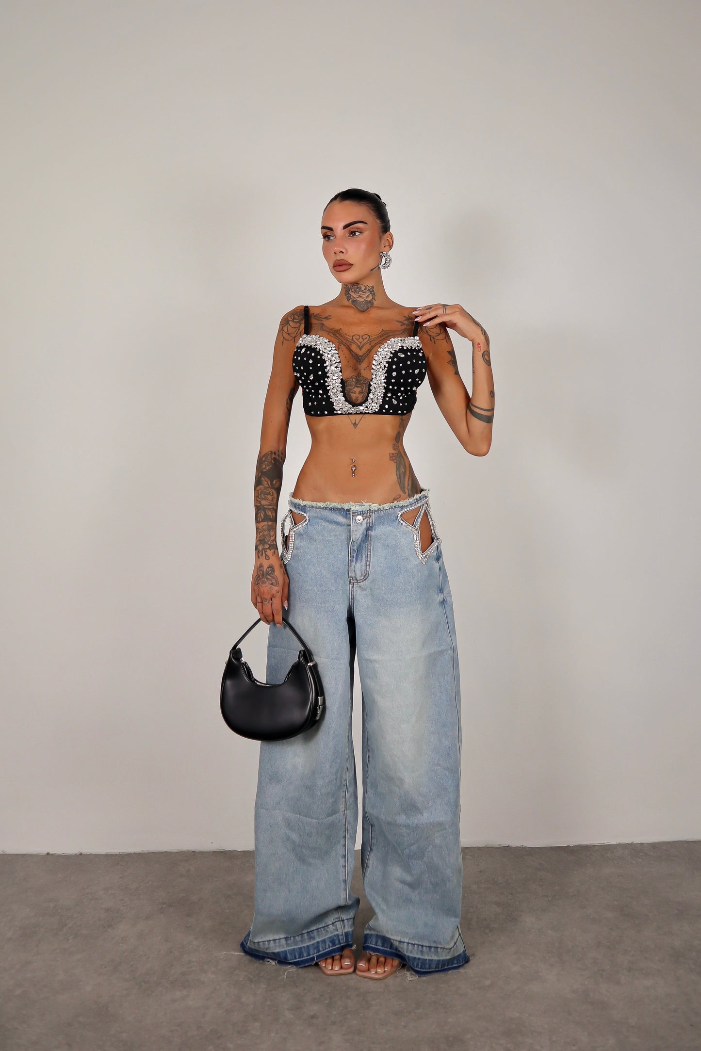 Jeans cut out Star
