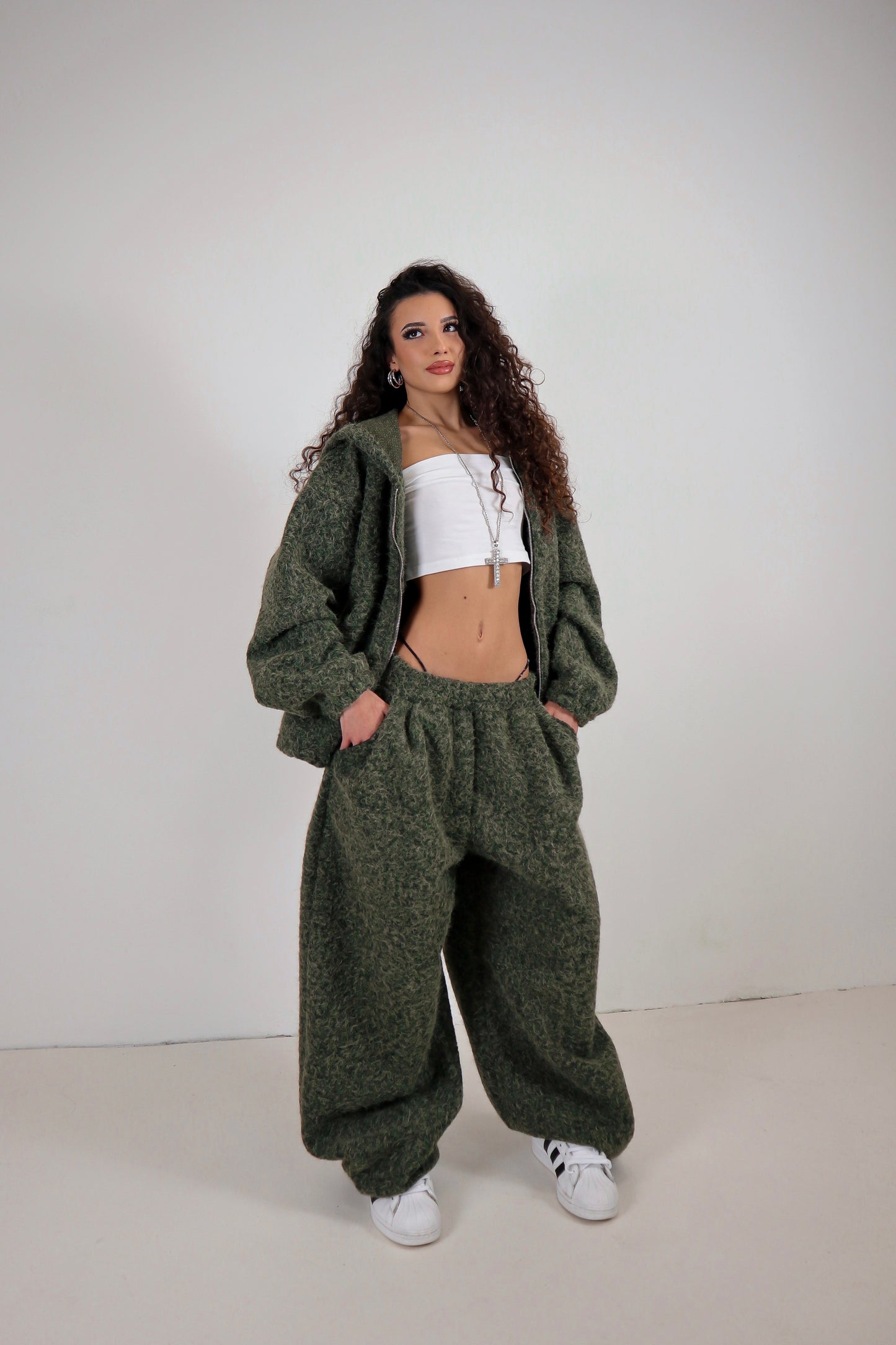 Completo Tuta Candy - Verde Militare