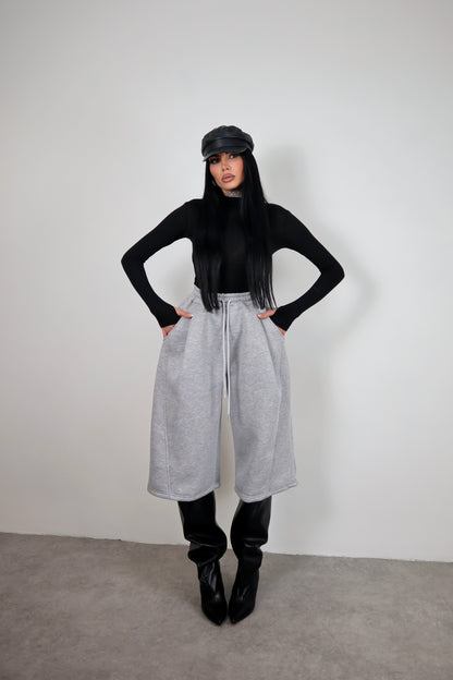 Bermuda Tuta Baggy - Grigio