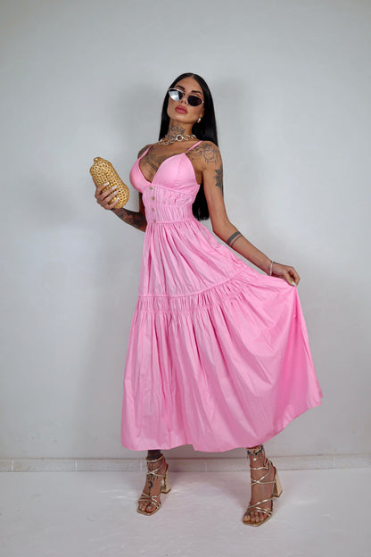 Abito Clara - Rosa