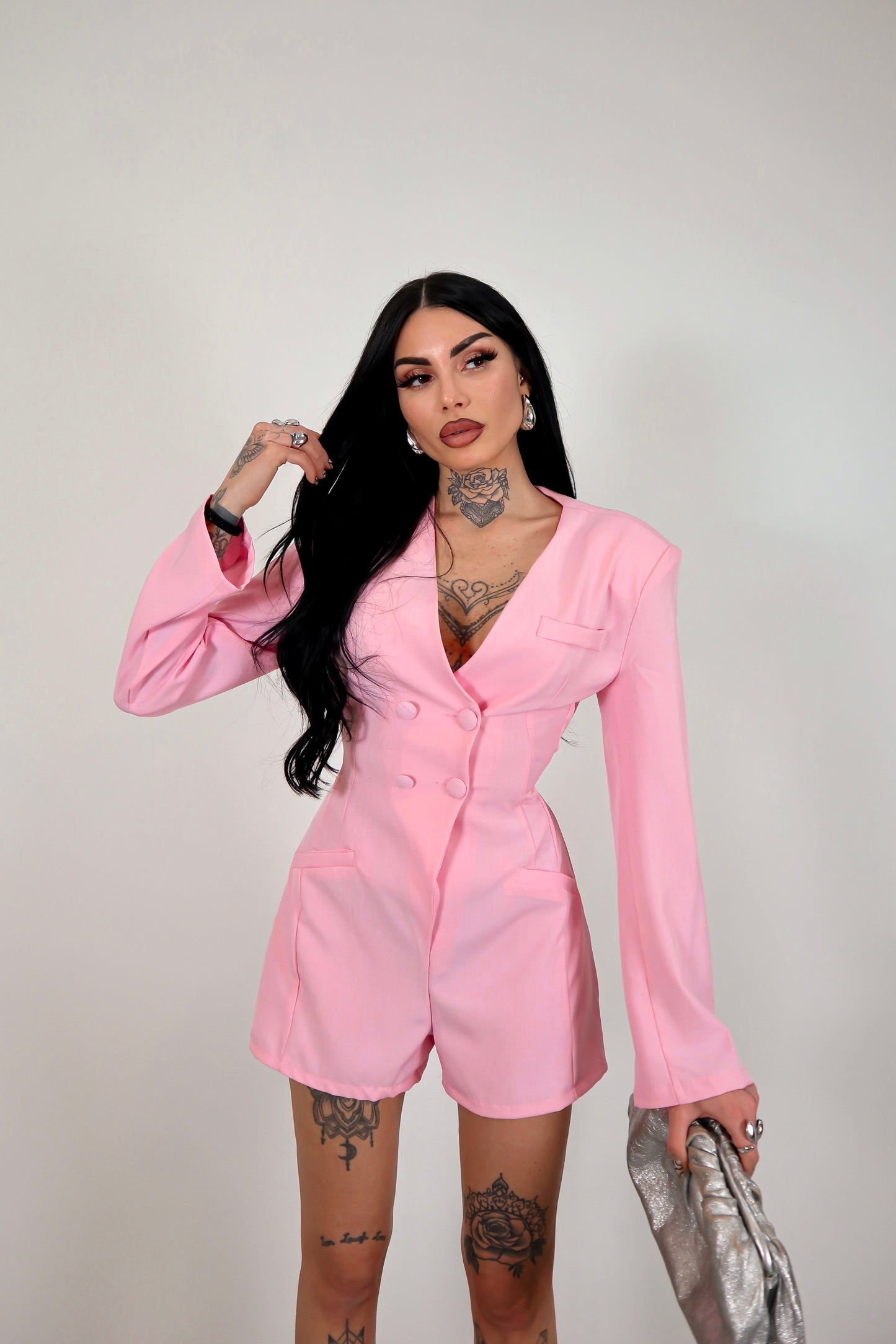 Tuta intera Jacqueline - Rosa