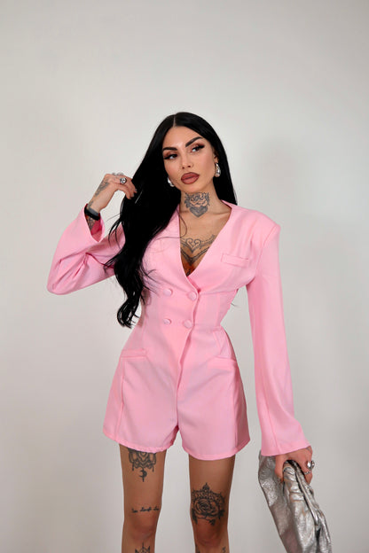 Tuta intera Jacqueline - Rosa