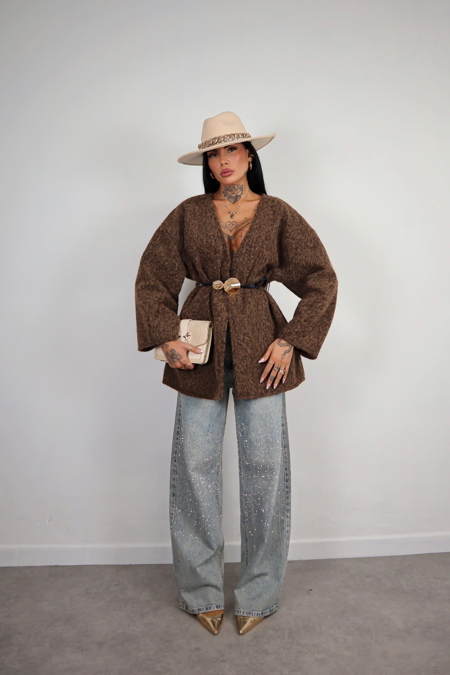 Cardigan Nala - Marrone