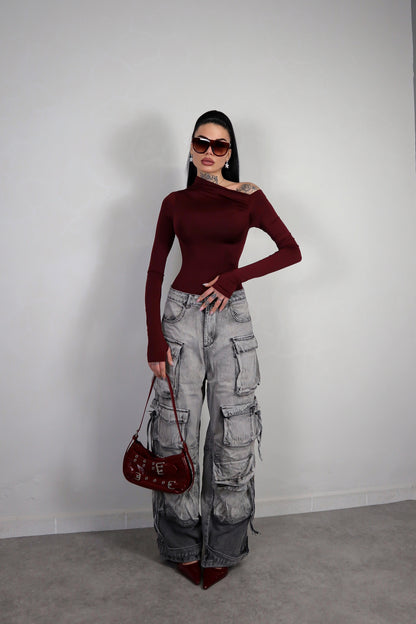 Maglia Kylie - Bordeaux